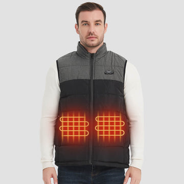 heating zones on front side