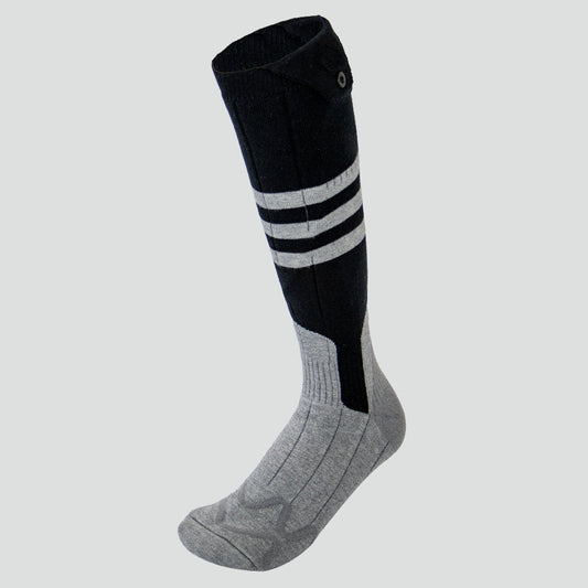 Unisex Heizsocken mit Streifen – mit Akku